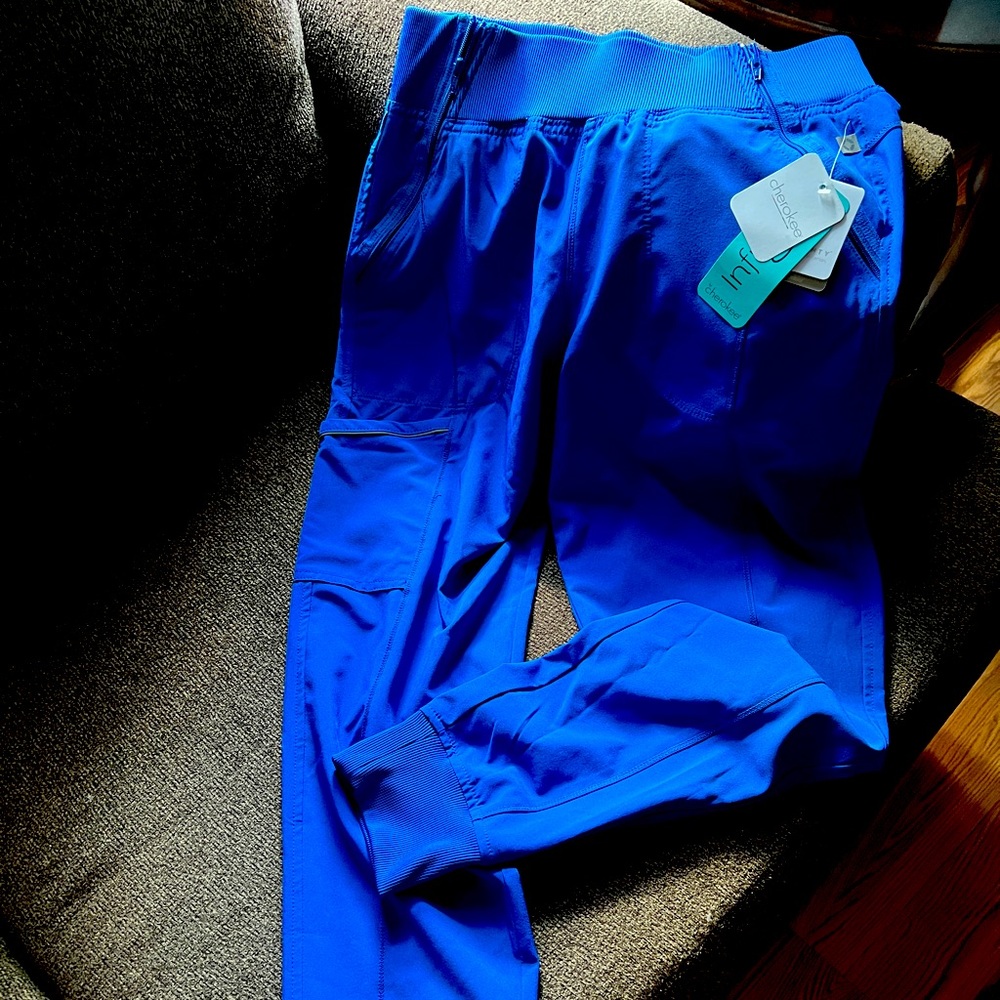 Royal blue women scrub pant
